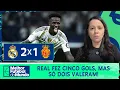 Download Lagu REAL TEM TRÊS GOLS ANULADOS, MAS VENCE COM GOL DE VINI JR! TATI MANTOVANI ANALISA