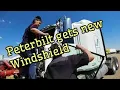 My connection came through driver Peterbilt windshield