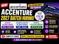 Accenture Eng Hiring Salary Upto 4-11 18 LPA Accenture 2027 Hiring
