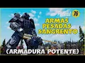 FALLOUT 76 Armas Pesadas Sangrento em Power Armor - Guia de Build