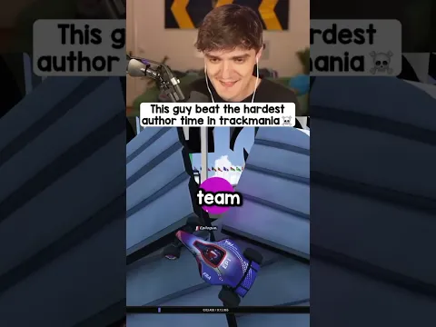 Bro Beat the Hardest Author Time in Trackmania 💀