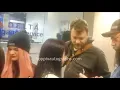 Pilou Asbaek signs autographs for TopPix