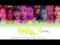 Lagu Fancy by Twice [AI Cover Part switch] Color Coded Lyrics 