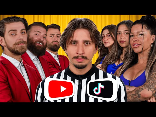 ვთამაშობ ჯახს! 3 იუთუბერი VS 3 ტიკტოკერი