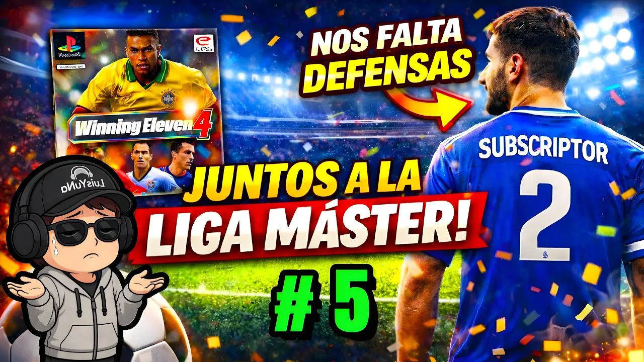 ⚽ Ya Somos 4 en el Equipo | Nos Faltan Defensas 😰 | Liga Máster WE4 PS1 | EP.5