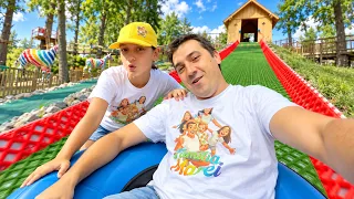 🌲 DISTRACȚIE în PARCUL de AVENTURĂ! 😱 Tati Pregătește un Prânz SECRET