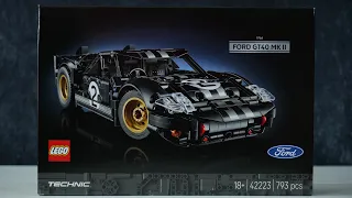 LEGO Technic 42223 1966 Ford GT40 MKII - LEGO Speed Build Review