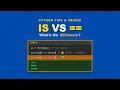 Python is vs Explained Python Tips and Tricks