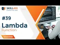 - Lambda Function Complete Data Science Course Join Free Data Science Course Skillari 2022