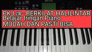 Download Berkilat Halilintar PKJ 230 || Belajar Iringan Piano MP3