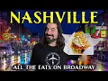 Lagu Everything I Ate on Nashville's Famous Broadway Street!