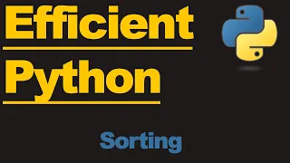 Python 3 - How to use the Sorted Function like a pro