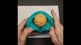 Realistic Pine Cone Silicone Mold for Candle Soap