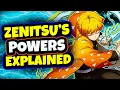 ZENITSU S POWERS ABILITIES EXPLAINED Demon Slayer