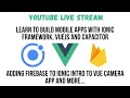 Adding Firebase To Ionic Framework Intro to VueJS Camera App - Base64 to Blob FULL TUTORIAL