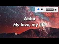 Download Lagu ABBA - My love, My life (Lyrics)