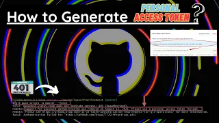 Github Tutorial Generate Personal Access token to Clone and Push Private Repository