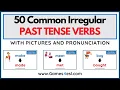 50 Irregular Past Tense Verbs In English