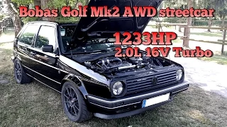 Download Brutal Golf Mk2 1233HP 16V Turbo Acceleration from Boba Motoring!!! FULL VIDEO 2015 MP3