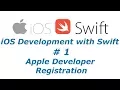 iOS Development with Swift Tutorial 1 - Apple Developer Registration BTT
