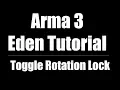 Arma 3 Eden Editor Tutorial Composition Tool Toggle Rotation Lock CC