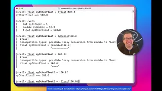 Practical Java literals variables casting and jShell
