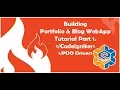 Build A Codeigniter PHP Website Portfolio Blog - Part 1