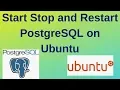 27 PostgreSQL DBA Stop Start and Restart PostgreSQL on Ubuntu Linux Server