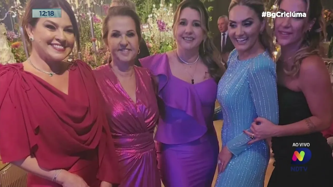 Ney Lopes: casamento luxuoso em Içara movimenta altas rodas do sul