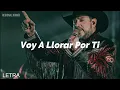 Los Rieleros Del Norte - Voy A Llorar Por Ti (LETRA)