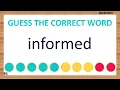 Scrambled Word Game Can You Unscramble These Words 8 Letters