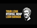 Download Lagu 2 JAM Pelajaran Stoik untuk Membantu Anda Tidur dan Menjalani Hidup yang Lebih Bahagia | Stoisisme