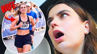 MAKING my WIFE RUN a REAL MARATHON PRANK! HUGE MISTAKE!