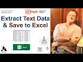 UiPath Extract PDF Text Save to Excel Example