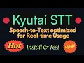 Lagu Kyutai's STT Now Open-Sourced - Streaming Speech-to-Text Model - Install and Test