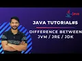 What is the Difference Between JDK JRE JVM - In Hindi