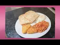 Download Lagu my morning breakfast vlog with beans hash browns and fried egg toast😋😋