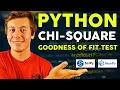 Chi-Square Goodness of Fit Test in Python A Step-by-Step Guide Scipy Numpy