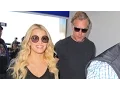 Jessica Simpson Wears A Sheer Top And Big Smile Through LAX