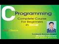 Programming in C Part 22 Structure Online Lecture In Hindi