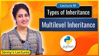 Multilevel Inheritance in Python Python Tutorials for Beginners