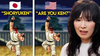 japanese explains what they really said in street fighter 2