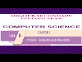 12th Computer Science Unit-II Chapter-5 Python - Variables and Operators Part-2 EM