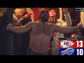 Jason Kelce GOES CRAZY After Travis Kelce Touc own Chiefs vs Bills Playoff Highlights