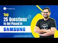 Top 25 Coding Questions For Cracking Samsung