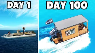 We Spent 100 Days Building our Dream Houseboat