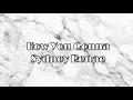 Download Lagu How You Gonna- Sydney Renae LYRICS
