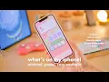 What s On My iPhone How to Customize Your iOS HomeScreen with Pastel App Icons and Widgets iOS15