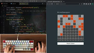 ASMR Programming - Minesweeper Game Coding