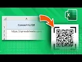 Create QR Codes in Excel Quick and Easy For Free